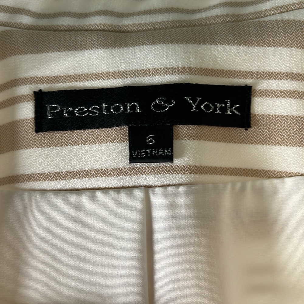 Preston & York size 6 blazer A596 - Picture 2 of 4